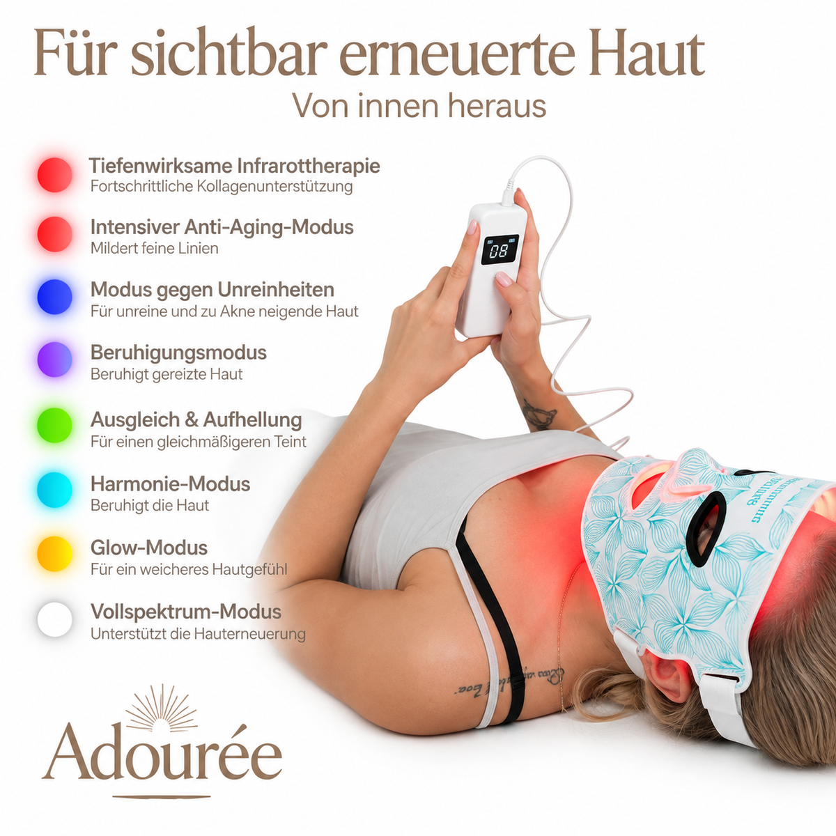 ADOURÉE LED Maske